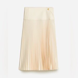 J. Crew Pleated wrap skirt
